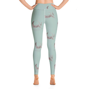 HYQT Sage Print Leggings