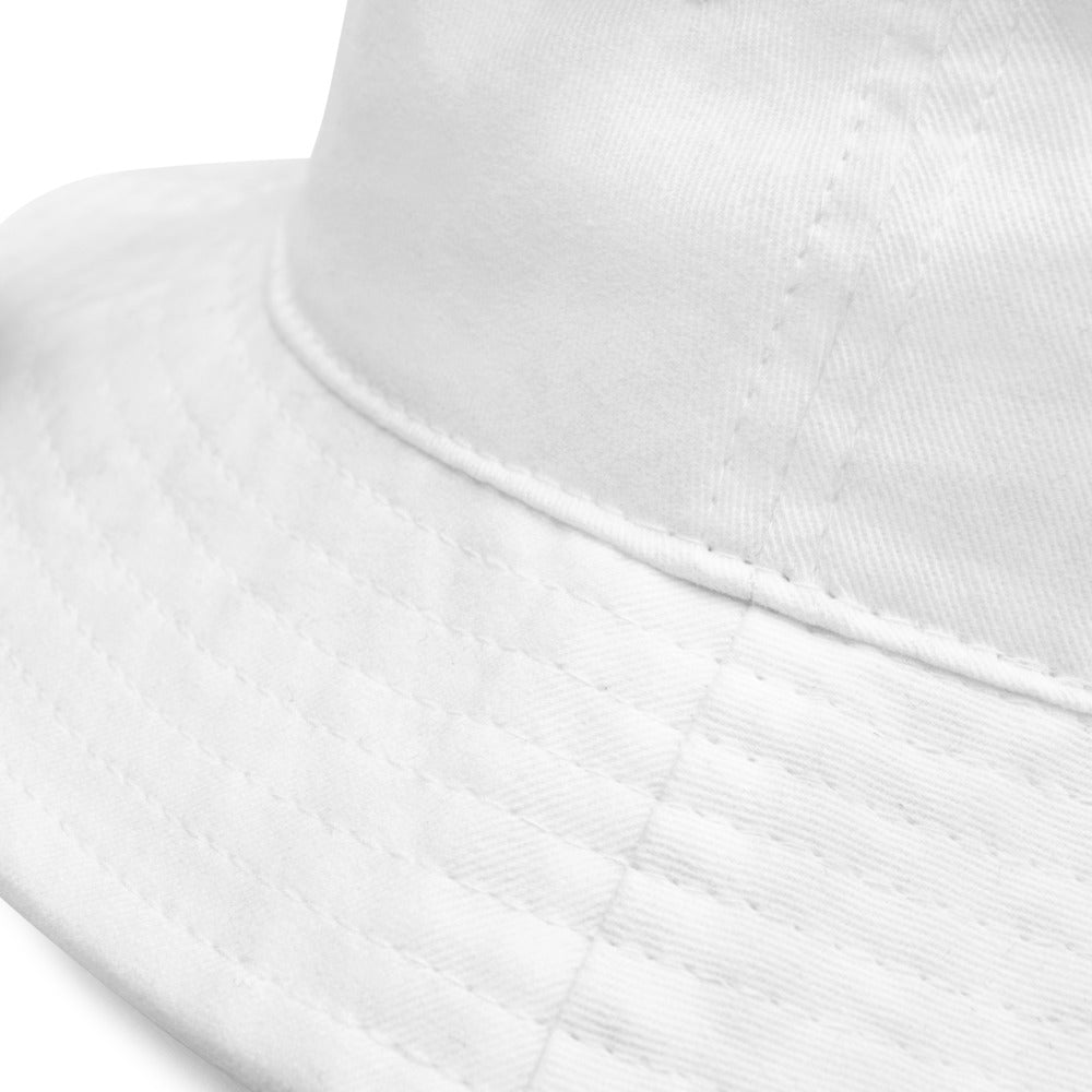 Blo͞om White Bucket Hat