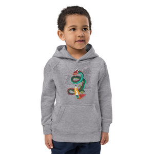 Kids Dragon Eco Hoodie Light