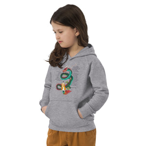 Kids Dragon Eco Hoodie Light