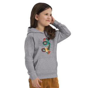 Kids Dragon Eco Hoodie Light