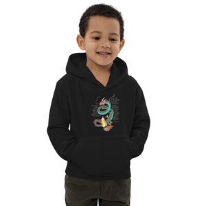 Kids Dragon Hoodie Dark