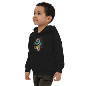Kids Dragon Hoodie Dark