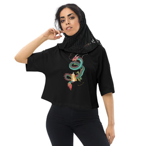 Huángdì gùshì crop top