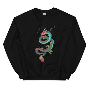 Open image in slideshow, Dragon Unisex fleece sweatshirt
