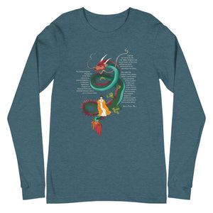 Yellow Emperor's Tale Unisex Long Sleeve Tee Dark