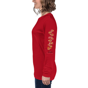 Open image in slideshow, Flower Trail Unisex Long Sleeve Tee

