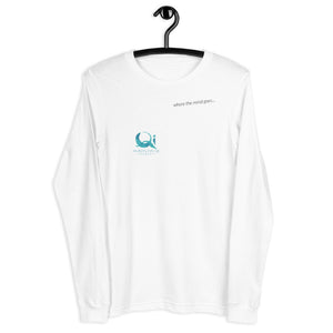 Open image in slideshow, Unisex Long Sleeve Tee - Where the mind goes

