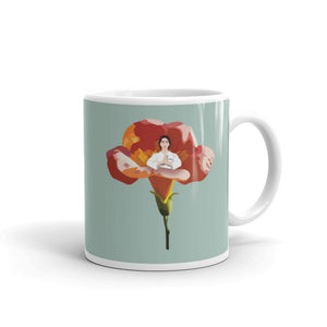 在幻灯片中打开图片，Opal Blo͞om Glossy Mug
